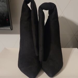 a new day Black Heeled Boots